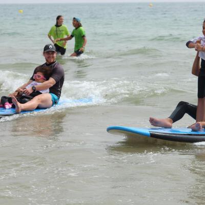 Surfterapia niñas con síndrome de Rett