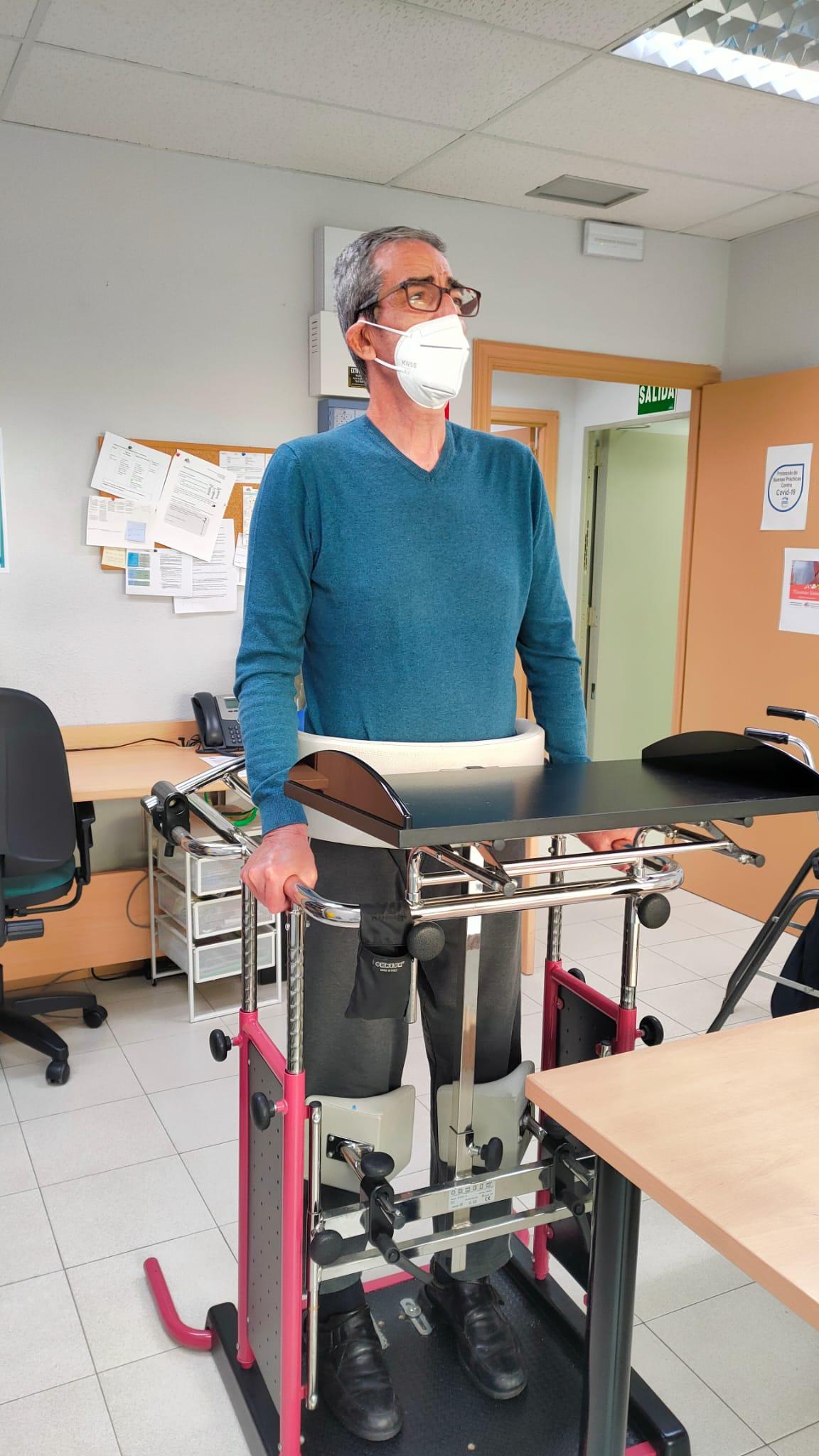 Bipedestación asistida en personas con Esclerosis Múltiple