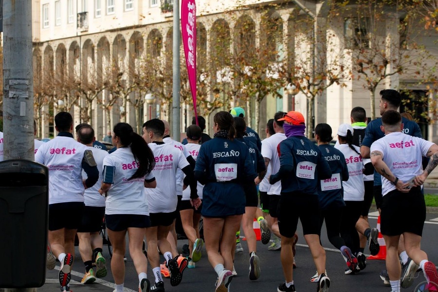 'Sumar esfuerzos, restar límites: recorriendo maratones de esperanza' 